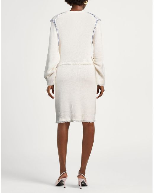 Zadig & Voltaire White Mini-Kleid