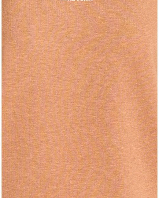 EA7 Orange Camel Sweatshirt Polyester, Cotton