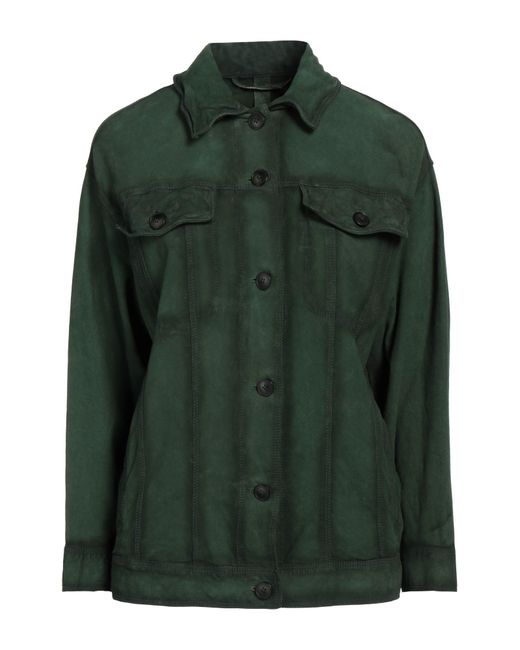 The Jackie Leathers Green Shirt