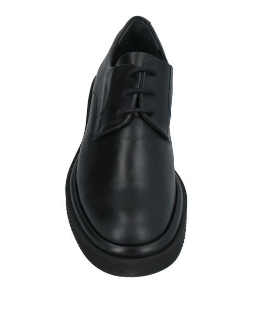 Paloma Barceló Black Lace-up Shoes