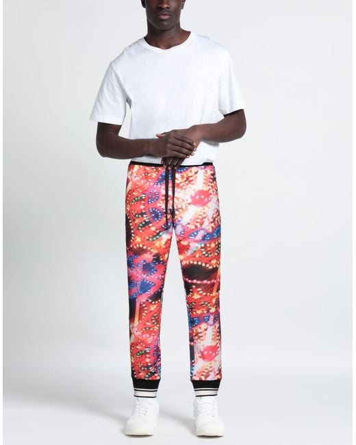 Dolce & Gabbana Red Pants for men