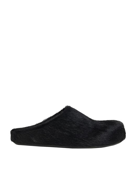 Marni Black Mules & Clogs Leather