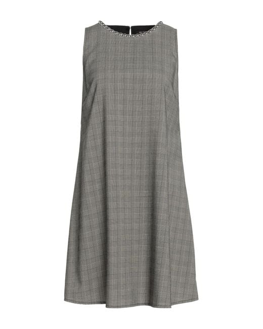 My Twin Gray Mini-Kleid
