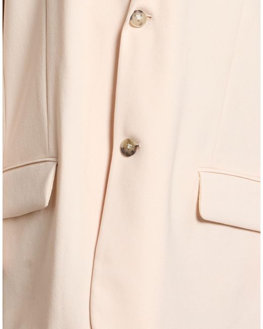 Tod's Natural Blazer Virgin Wool