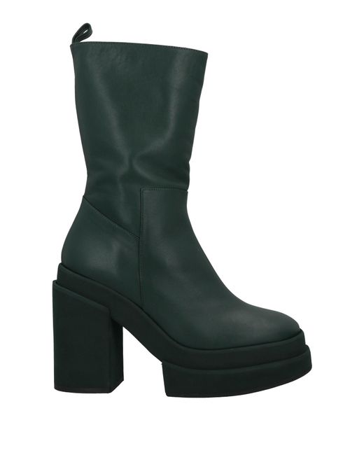 Paloma Barceló Green Ankle Boots