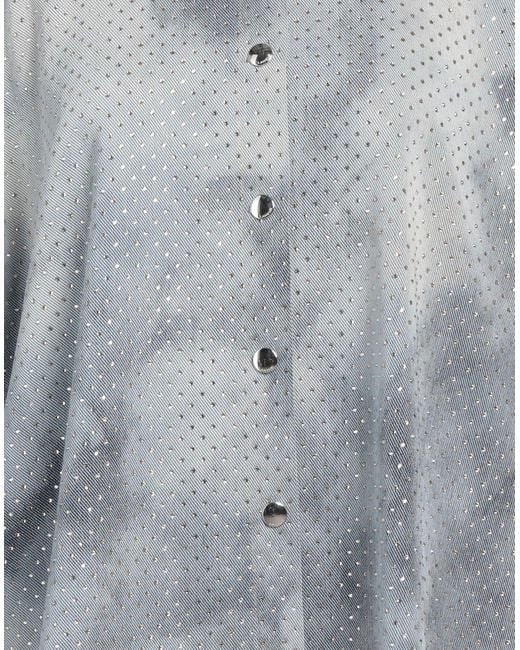 Laneus Gray Denim Shirt