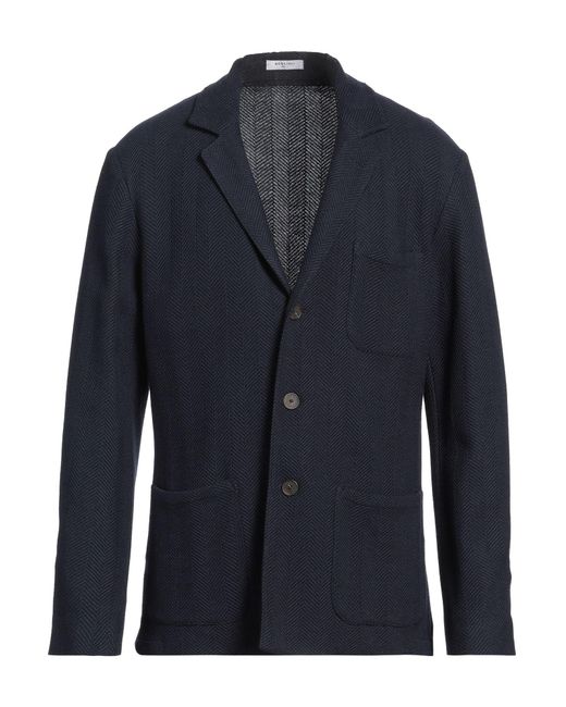 Boglioli Blue Midnight Blazer Cotton for men