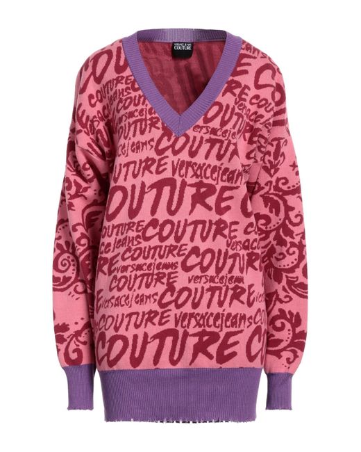Pullover Versace Jeans Couture de color Red