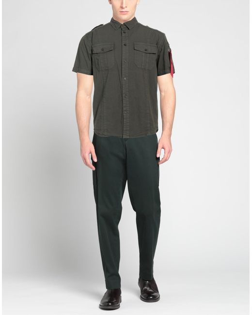 Alpha Industries Gray Shirt for men