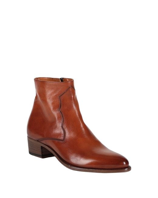Pantanetti Brown Ankle Boots