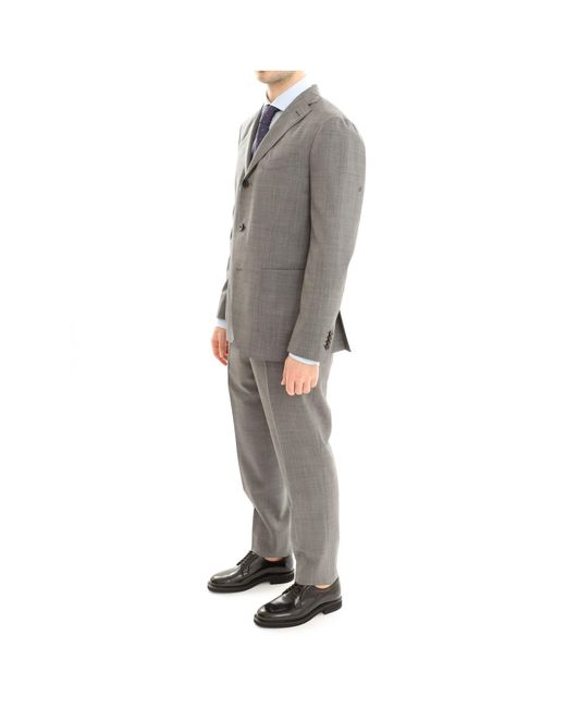 Traje Boglioli de hombre de color Gray