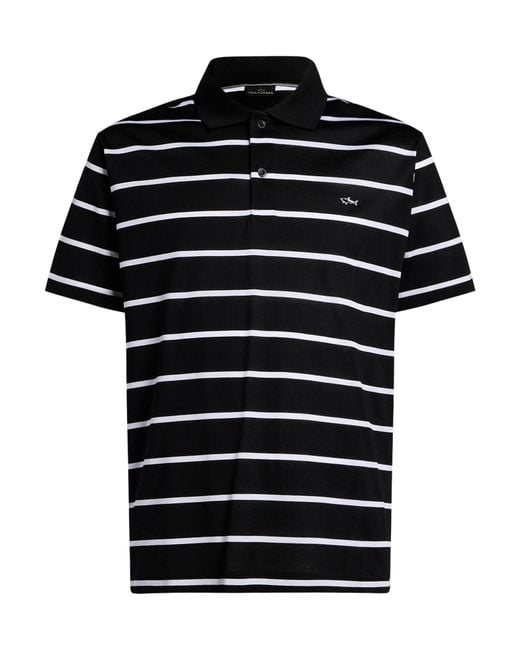 Paul & Shark Black Polo Shirt for men