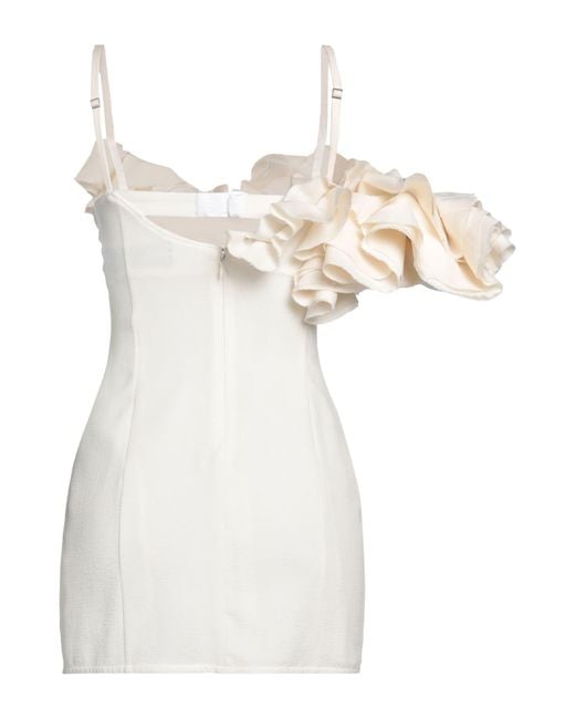 Jacquemus White Mini Dress