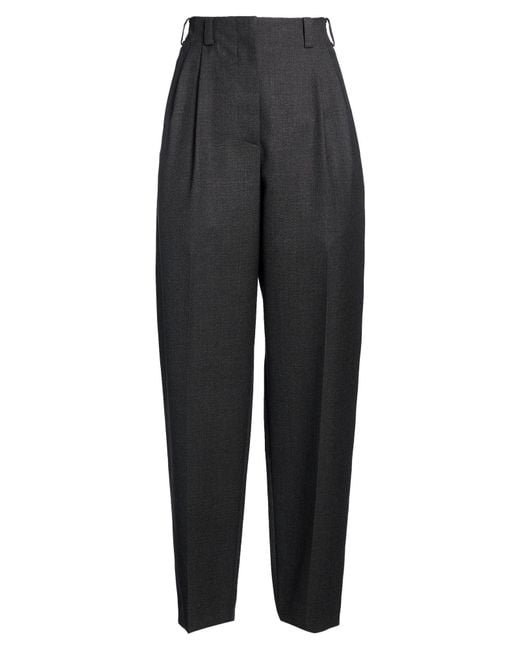 Givenchy Black Charcoal Pants Wool