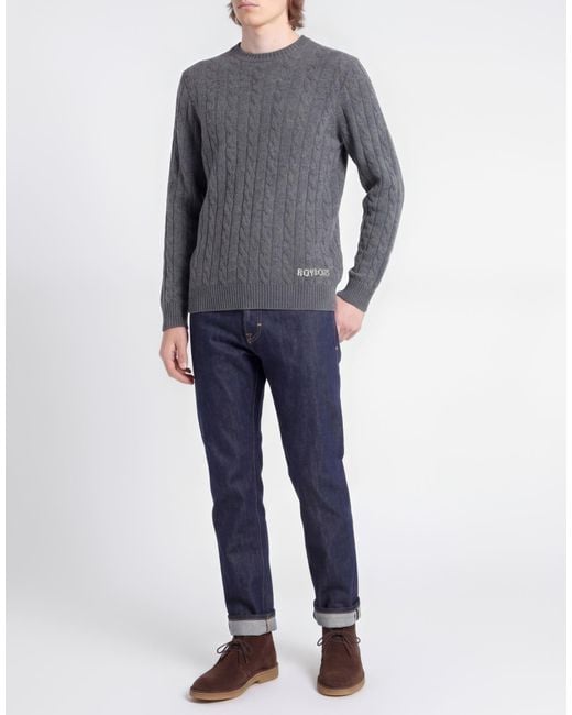 Roy Rogers Gray Sweaters for men