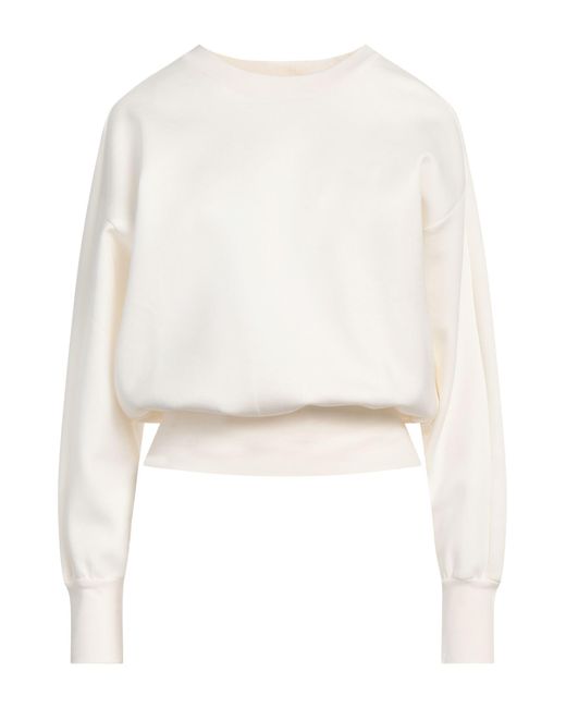 Emporio Armani White Sweatshirt