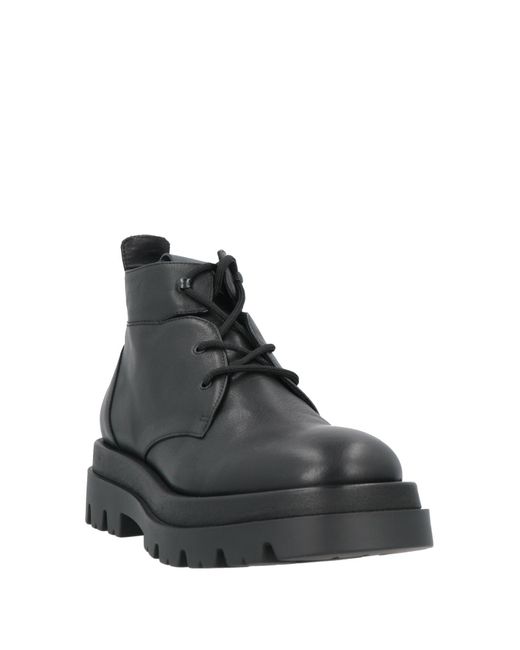 Ixos Black Ankle Boots