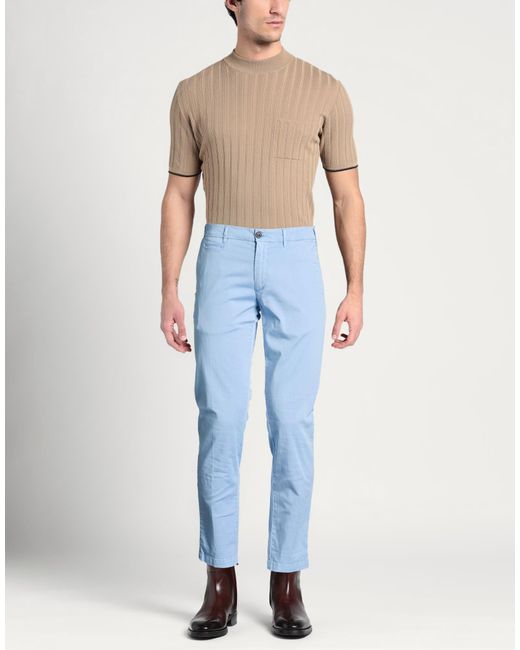 40weft Blue Sky Pants Cotton, Elastane for men