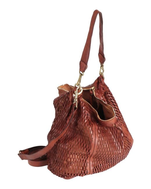 Campomaggi Red Shoulder Bags