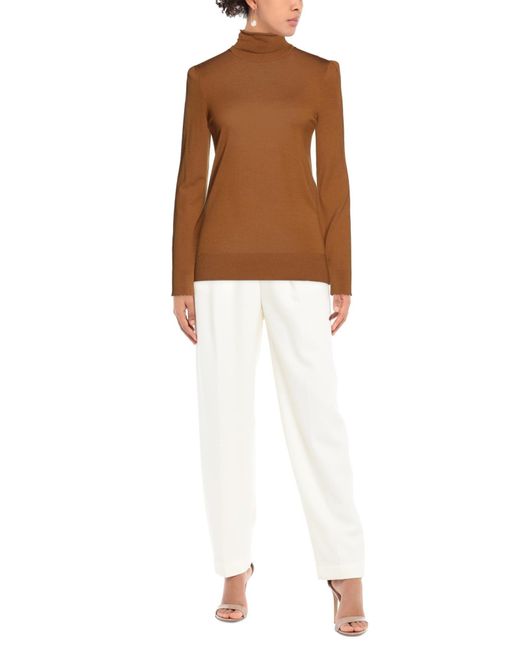 Chloé Brown Turtleneck