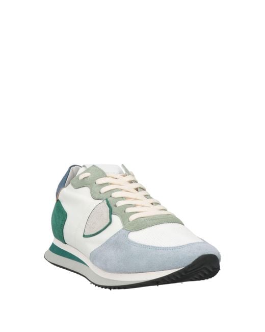 Philippe Model White Trainers for men