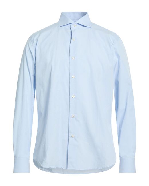 Emanuel Ungaro Blue Shirt Cotton for men