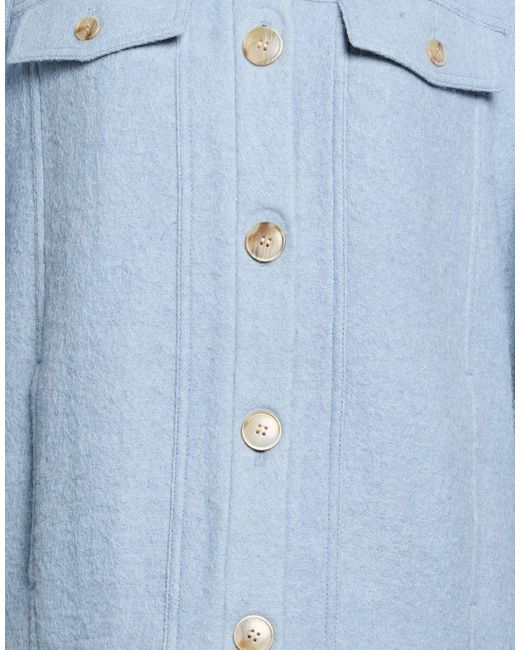 Ba&sh Blue Light Jacket Wool, Polyamide, Alpaca Wool