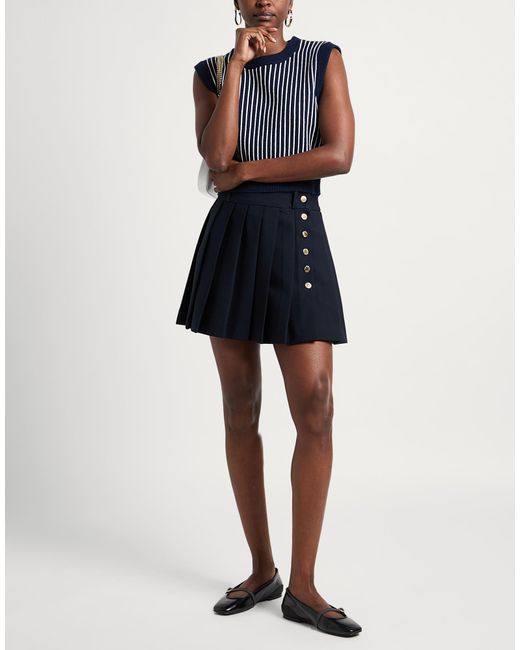 Sandro Blue Mini Skirt