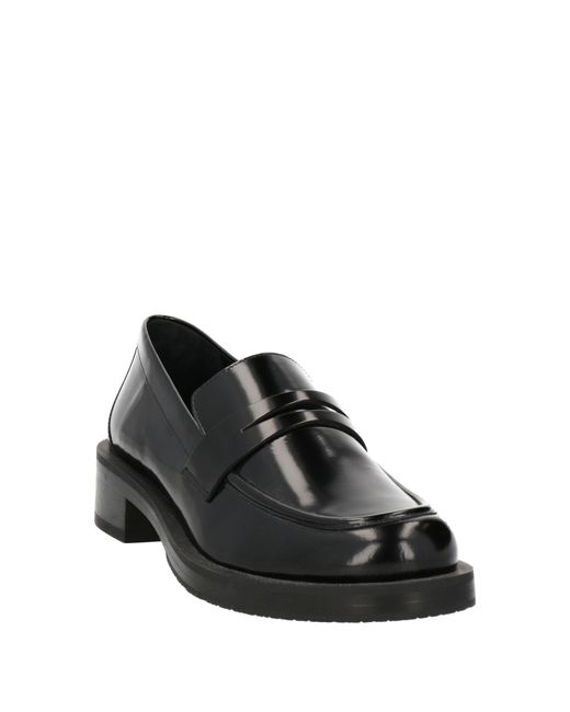 Stuart Weitzman Black Loafers Leather