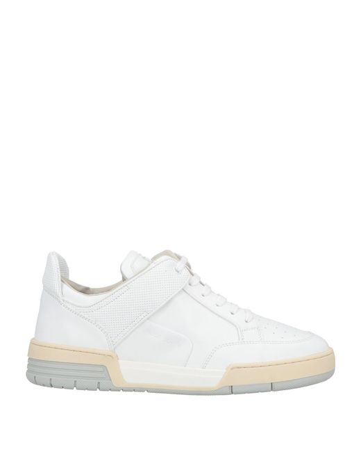 Jacob Cohen White Sneakers Leather for men