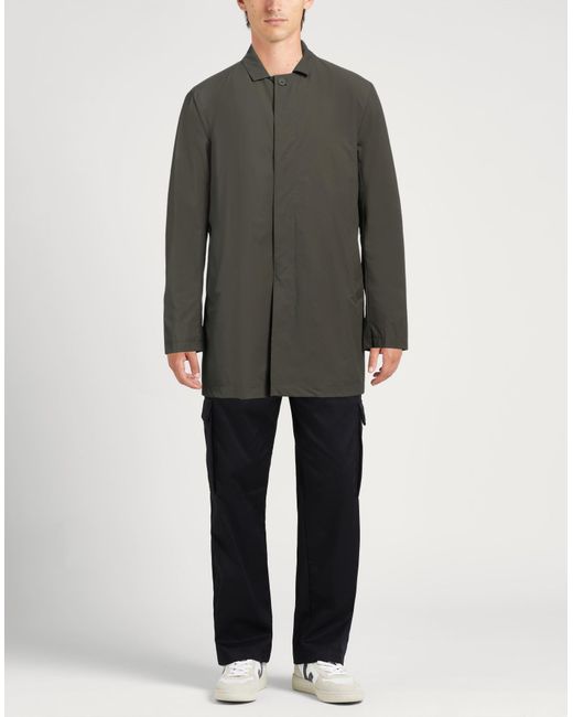 People Of Shibuya Gray Overcoat & Trench Coat for men