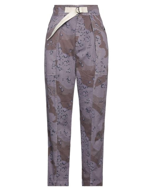White Sand Purple Pants
