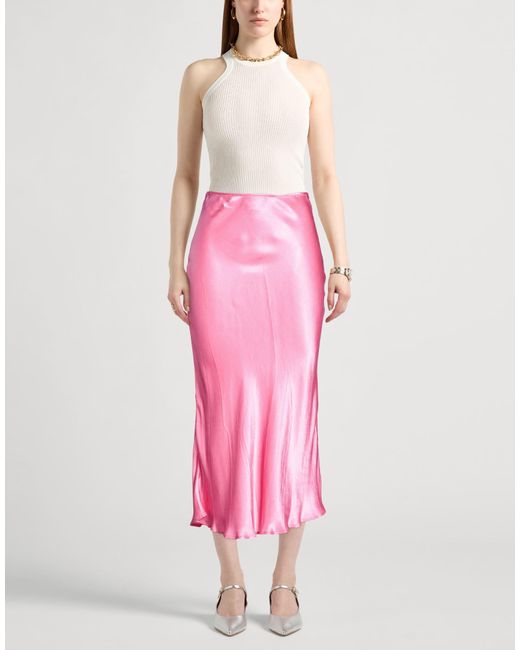 Maliparmi Pink Midi Skirts