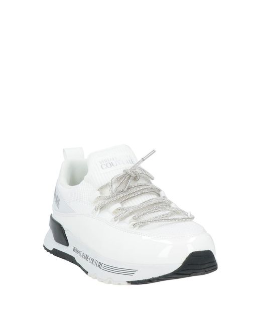 Versace Jeans Couture White Trainers