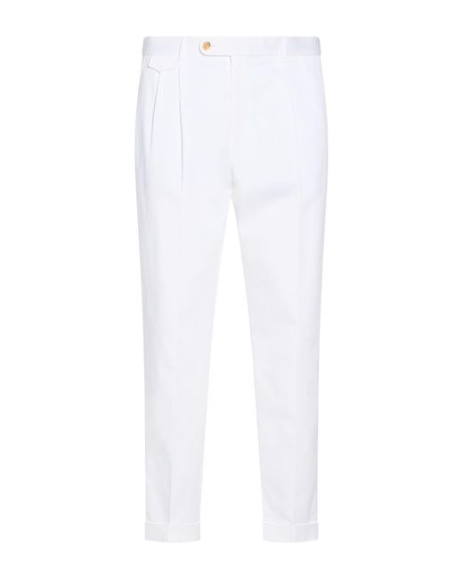 Windsor. White Pants for men