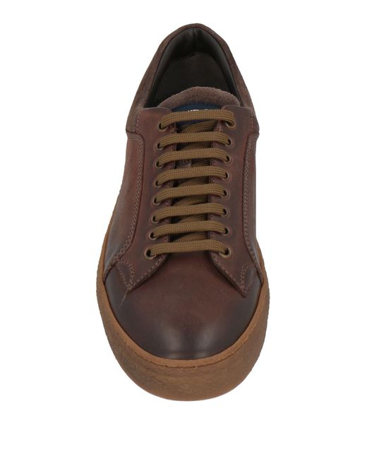 Lo.white Brown Trainers for men