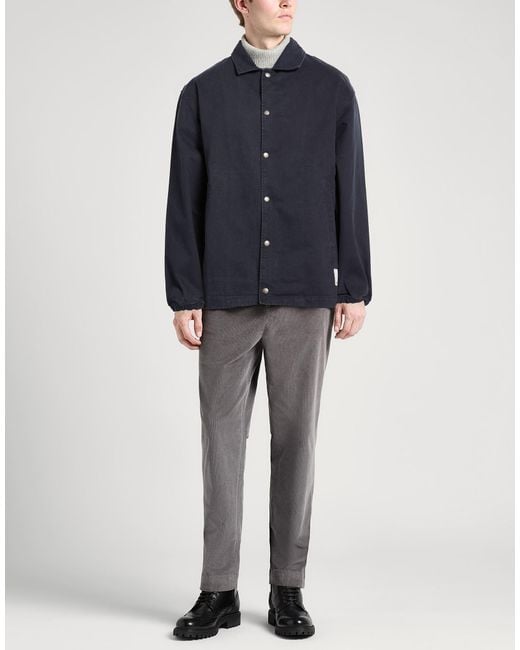Emporio Armani Blue Jackets for men