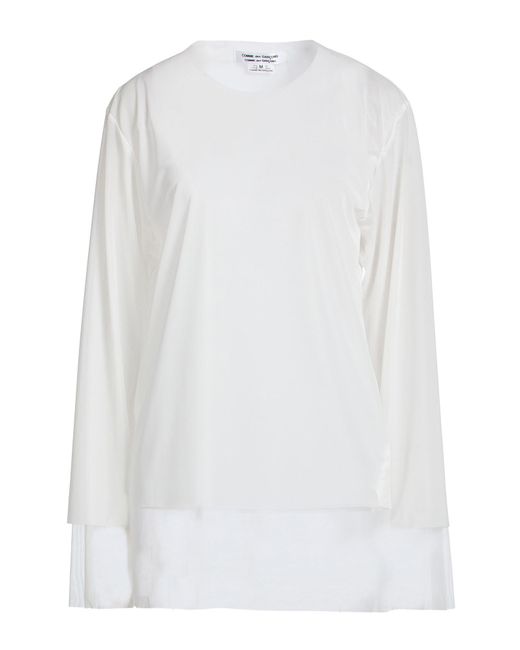 Comme des Garçons White Top Polyester