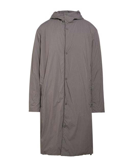 ARMANI EXCHANGE Gray Overcoats & Trench Coats for men