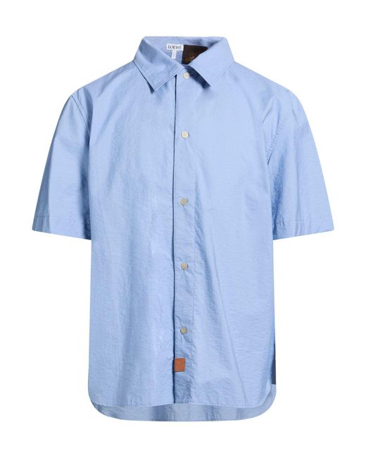 Loewe Blue Light Shirt Cotton, Polyamide for men