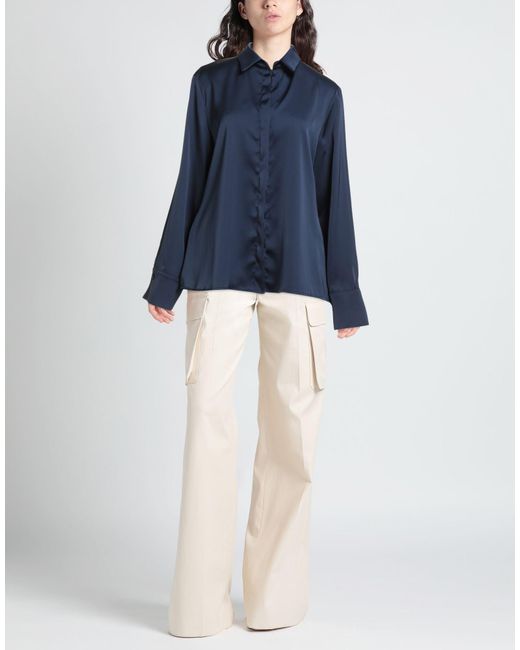 Soallure Blue Shirt Polyester