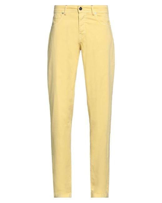 Marco Pescarolo Yellow Trouser for men