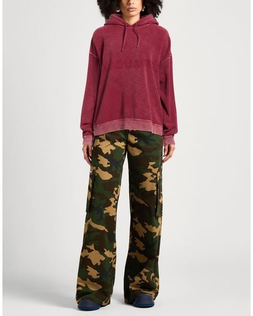 DSquared² Red Sweatshirt Cotton