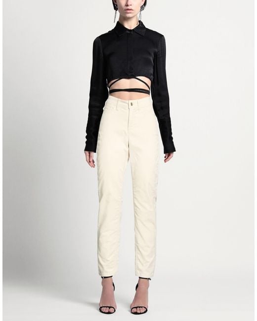 Cambio Natural Pants Cotton, Polyester, Elastane