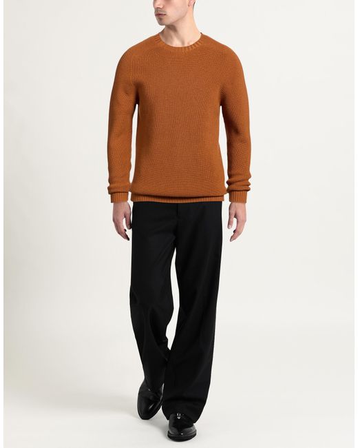 Gran Sasso Brown Jumper for men
