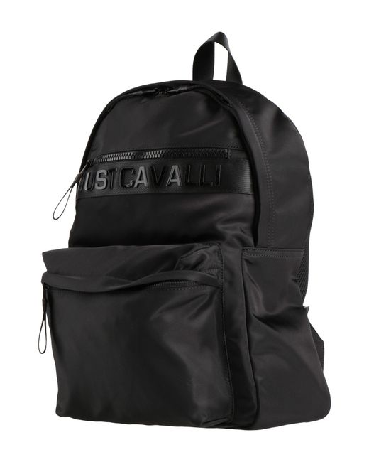 Just Cavalli Black Backpacks for men