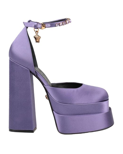 Versace Purple Pumps