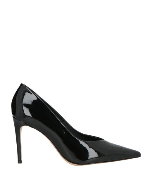 Luciano Padovan Black Pumps Leather