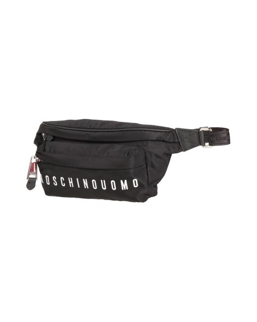Moschino Black Belt Bag for men