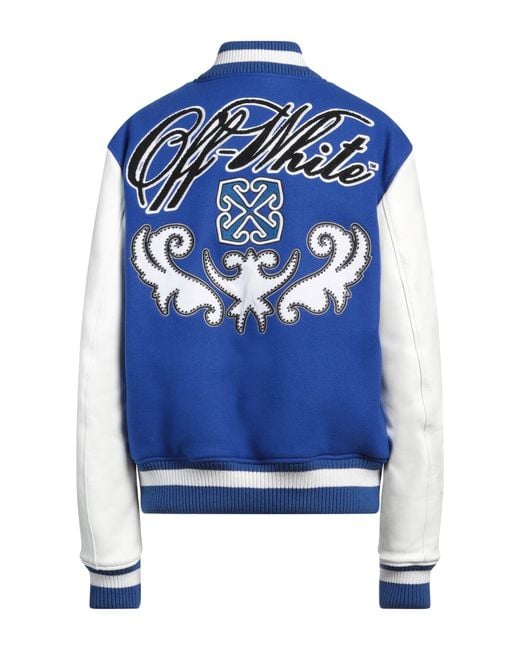 Off-White c/o Virgil Abloh Blue Jacket